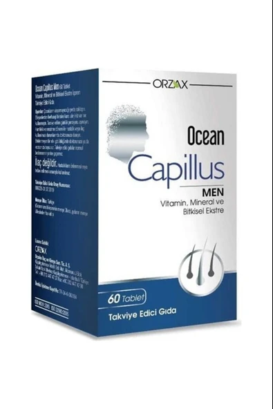 Ocean Capillus Men 60 Tablet ürün görseli 1