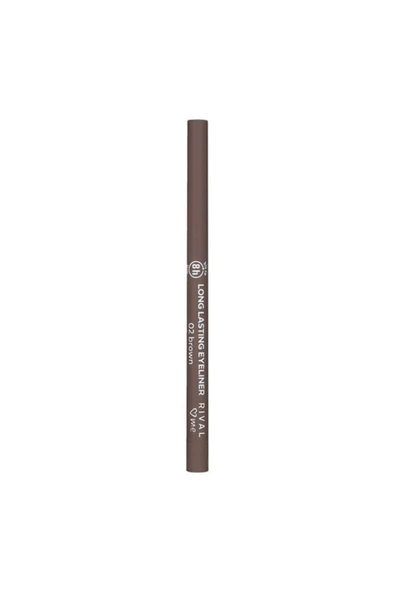 Rival Loves Me No:02 Long Lasting Kahverengi 1 Adet Eyeliner ürün görseli 1