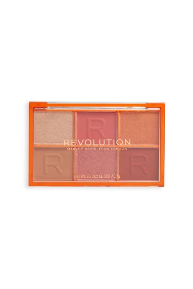 Revolution Mini Reloaded Eye Shadow Palette - Far Paleti I See You Orange ürün görseli 1