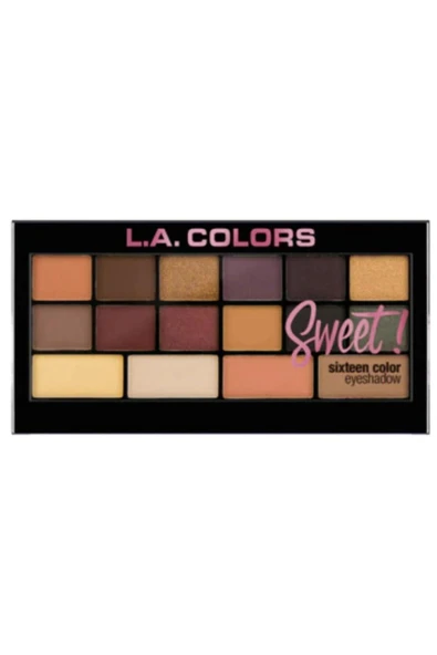 L.A Colors La Colors Sweet 16 Color Far Paleti-seductıve ürün görseli 1