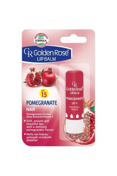 Golden Rose Dudak Koruyucu 4,6 g SPF 15 ( Nar ) ürün görseli 1