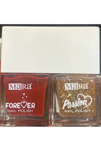 Mara Forever & Passion Nail Polish 2'li Oje ürün görseli 1