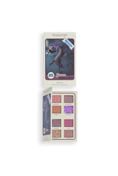 Revolution Disney Pixar’s Monsters University and Revolution RANDALL BOGGS Eyeshadow Palette - Far Paleti ürün görseli 1
