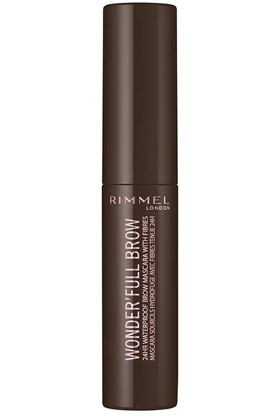 RIMMEL LONDON Marka: Wonder'full Brow Gel 003 Dark Brown Kategori: Kaş Kalemi&kaş Farı ürün görseli 1