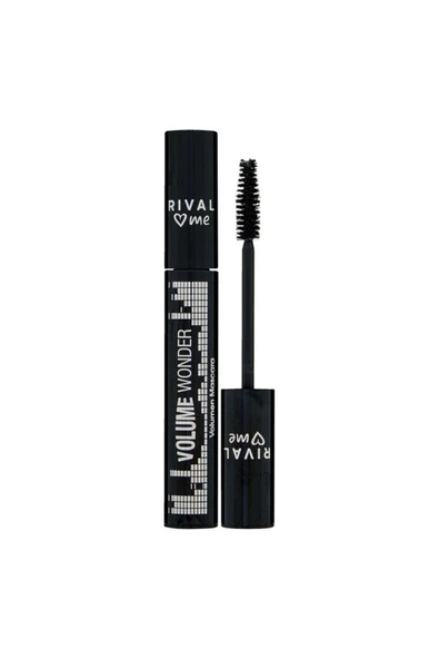 Rival Loves Me Siyah Hacim Veren Volume Wonder Black Maskara - 8 ml ürün görseli 1