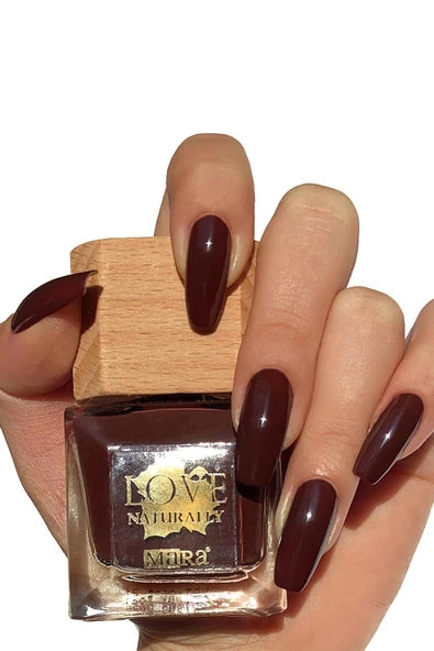 Mara Love Naturally Doğal Vegan Oje 15ml Kestane ürün görseli 1