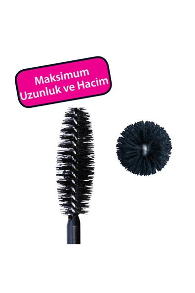 Alterra Siyah Max Lash Booster Maskara  9 ml - Resim 2
