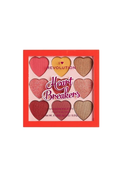 MAKEUP REVOLUTION Revolution Heartbreakers Courage Far Paleti ürün görseli 1