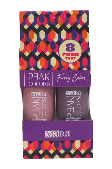 Mara Peak Colors Oje Seti ürün görseli 1
