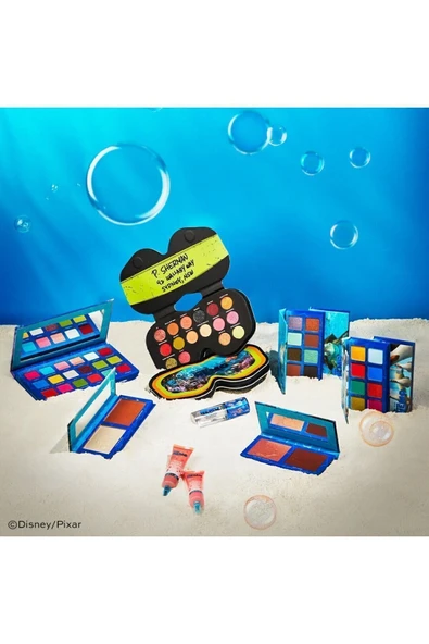 Revolution x Finding Nemo Eyeshadow - Kayıp Balık Nemo Far Paleti - Resim 5