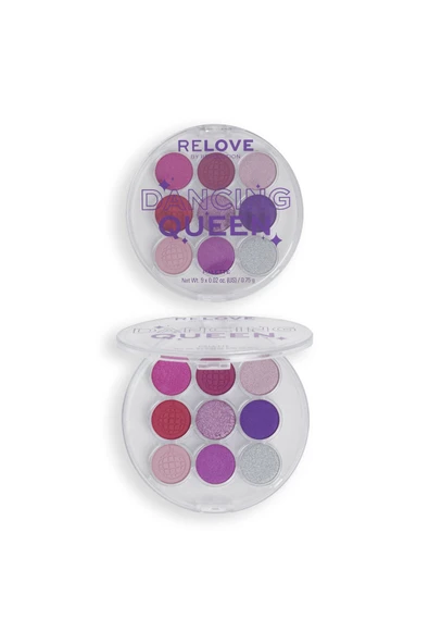Relove by Revolution Dancing Queen EyeShadow Palette - Far Paleti ürün görseli 1