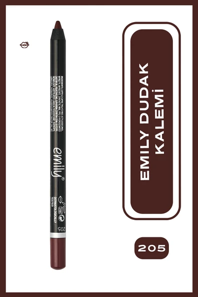Golden Rose Emily Long Lasting Lip Pencil No: 205 - Dudak Kalemi - 8691190522056 ürün görseli 1