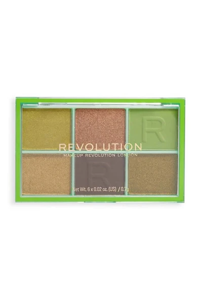 Revolution Mini Reloaded Eye Shadow Palette - Far Paleti Its Giving Green ürün görseli 1