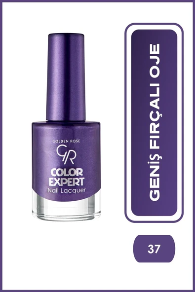Golden Rose Color Expert Nail Lacquer 37 Geniş Fırçalı Oje 10,2 ml ürün görseli 1