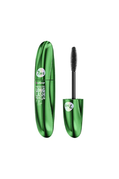 7DAYS B.Colour Metallic Maskara - 05 Green - 1 adet ürün görseli 1