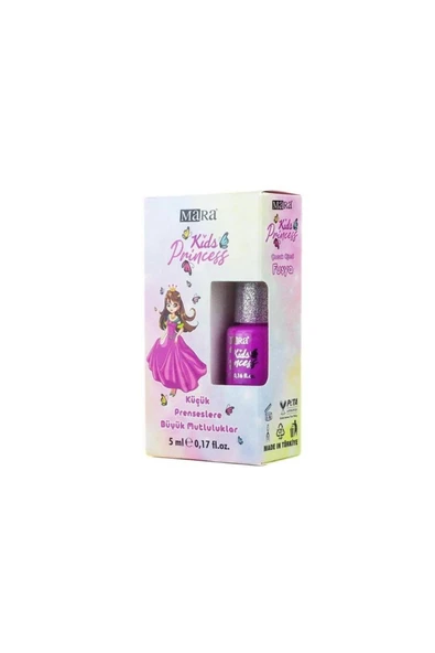 Mara Kids Princess Fuşya Çocuk Ojesi 5 ml ürün görseli 1