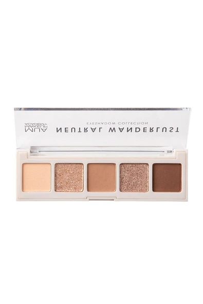 Make Up Academy 5'li Far Paleti Neutral Wanderlust - Resim 3
