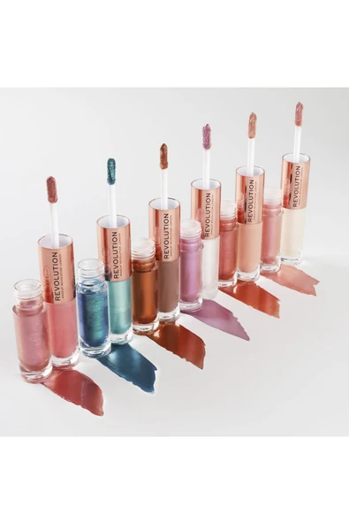 MAKEUP REVOLUTION Revolution Double Up Likit Far Kalemi Opulence - Resim 6