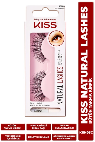 Kiss Bütün Takma Kirpik ürün görseli 1