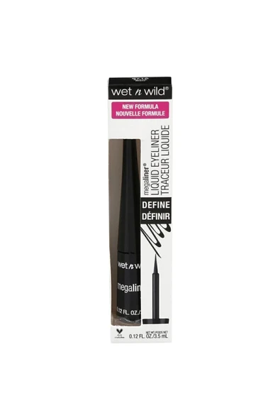 WET N WİLD Megaliner Likit Eyeliner Black ürün görseli 1