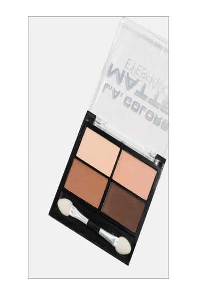 L.A Colors 4 Color Matte Far Paleti Mattifying - Resim 2