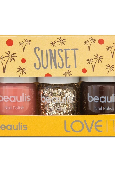 beaulis Marka: 3'lü Oje Sunset Seri Kategori: Oje ürün görseli 1