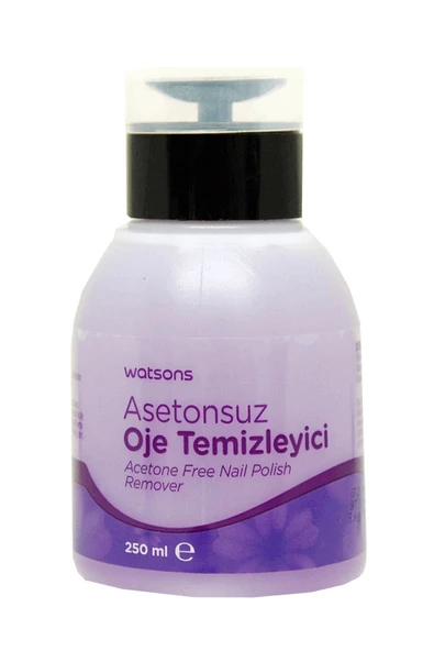Watsons Pompalı Asetonsuz Oje Temizleyici 250 ml ürün görseli 1