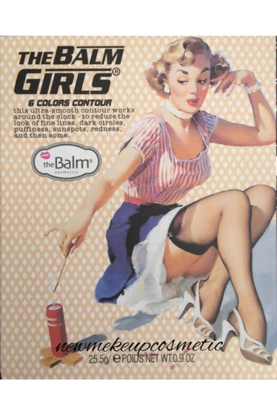 the balm Gırls & 6 Colors Contour 681619810725 ürün görseli 1