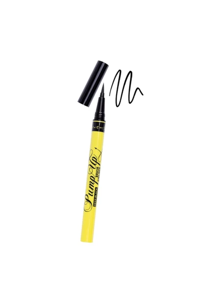 Lovely Eyeliner Pump Up Ultra Siyah - Resim 2
