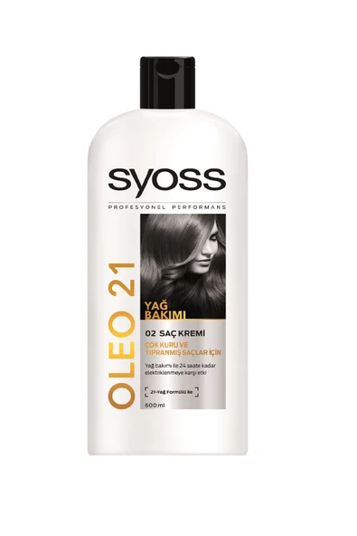 Syoss Saç Kremi Oleo Bakımı 600 ml 8690572782927 ürün görseli 1