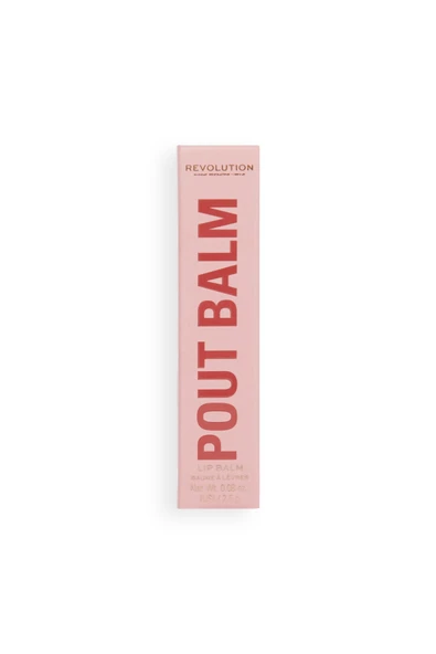 Revolution Lip Pout Balm Dudak Balm Bare Shine - Resim 3