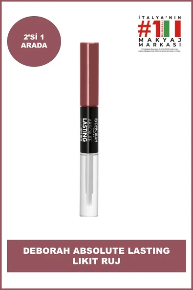 Deborah Absolute Lasting Liquid Ruj 03 ürün görseli 1