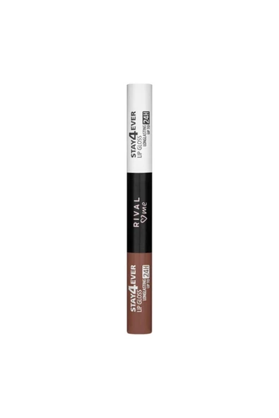 Rival Loves Me Dudak Parlatıcısı Stay4ever No:10 Cinnamon Brown 7 ml ürün görseli 1