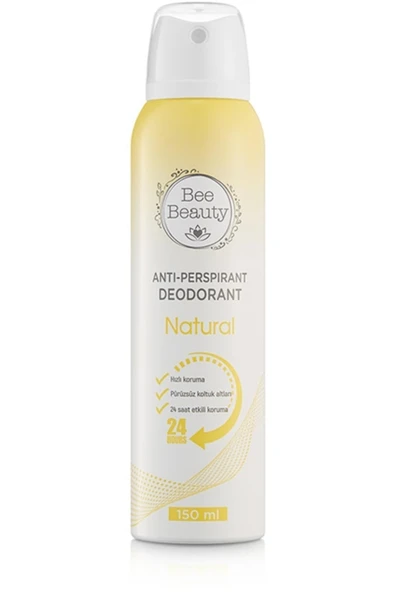 Bee Beauty Marka: Natural Anti-perspirant Kadın Deodorant Sprey 150 Ml Kategori: Deodorant ürün görseli 1