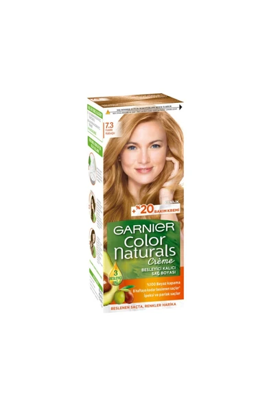 Garnier Color Naturals Saç Boyası 7.3 Altın Karamel ürün görseli 1