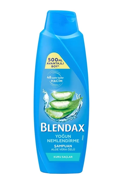 Blendax Yoğun Nemlendirme Şampuan Aloe Vera Özlü 500 ml ürün görseli 1