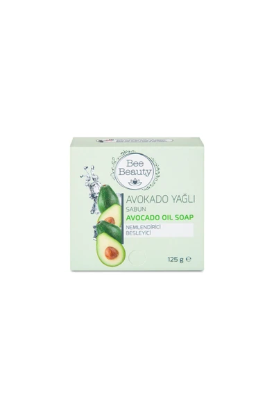 Bee Beauty Avokado Yağlı Katı Sabun 125 Gr ürün görseli 1