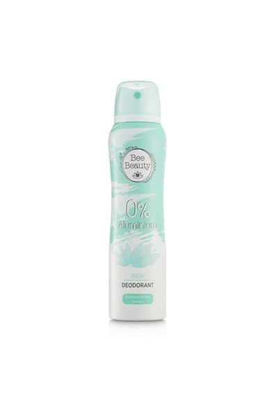 Bee Beauty Fresh Alüminyumsuz Kadın Deodorant Sprey 150 Ml ürün görseli 1