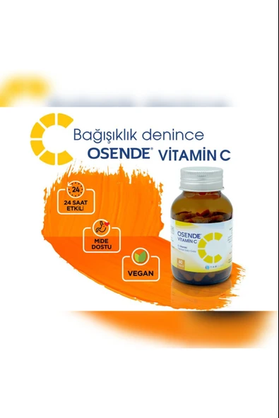 Osende Vitamin C 60 Kapsül ürün görseli 1