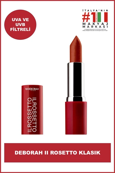 Deborah Il Rossetto Classic Ruj No: 605 8009518110685 ürün görseli 1