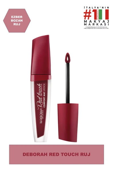Deborah Red Touch Likit Ruj No:09 Burgundy ürün görseli 1