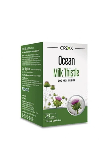 Ocean Milk Thistle 30 Tablet ürün görseli 1