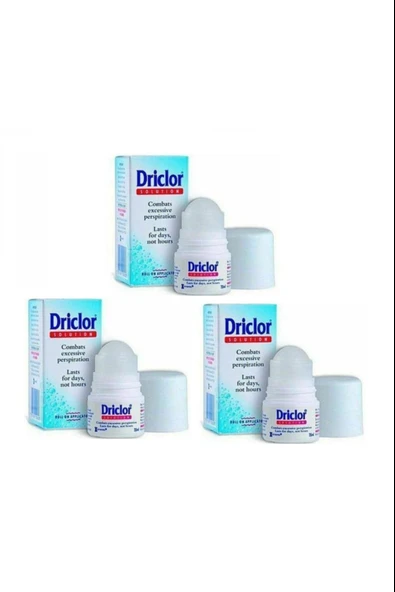 Driclor Antiperspirant Roll-on 20 Ml 3 Adet ürün görseli 1
