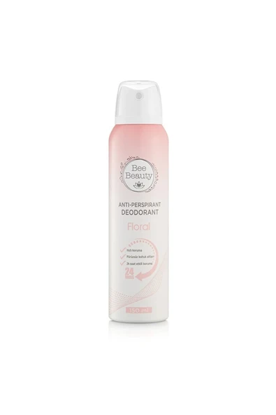 Bee Beauty Marka: Floral Anti-perspirant Kadın Deodorant Sprey 150 Ml Kategori: Deodorant ürün görseli 1