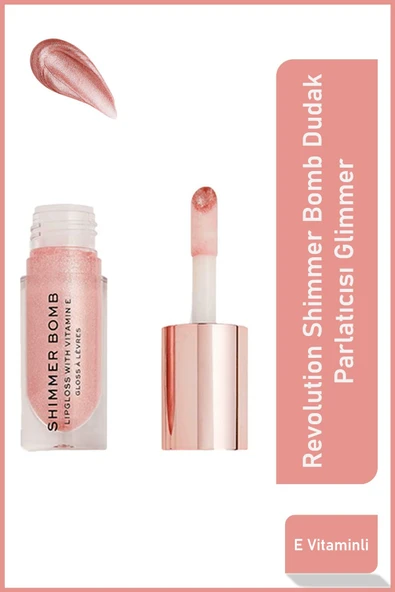 Revolution Shimmer Bomb Dolgunlaştırıcı Glimmer Lip Gloss ürün görseli 1