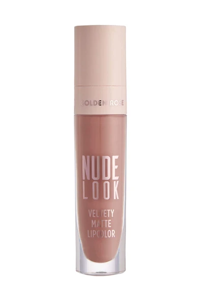 Golden Rose Nude Look Velvety Matte Lipcolor 01 Just Nude Jojoba ve Avokado Yağlı Likit Mat Ruj 4,5 ml ürün görseli 1