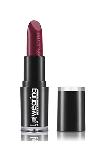 Flormar Ruj - Long Wearing Lipstick Red Burgundy 8690604169429 ürün görseli 1