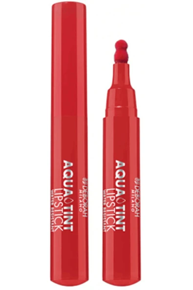 Deborah Milano 24 Ore Lipstick Ruj Marker No: 04 Red BeNa. ürün görseli 1