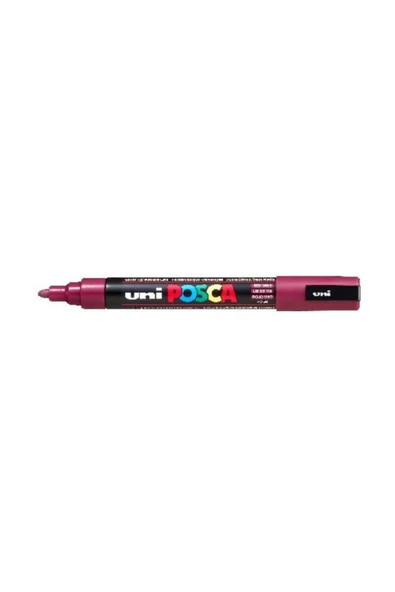 Uni Posca Posca PC-5M Boyama Markörü 1.8-2.5 mm ŞARAP KIRMIZI ürün görseli 1