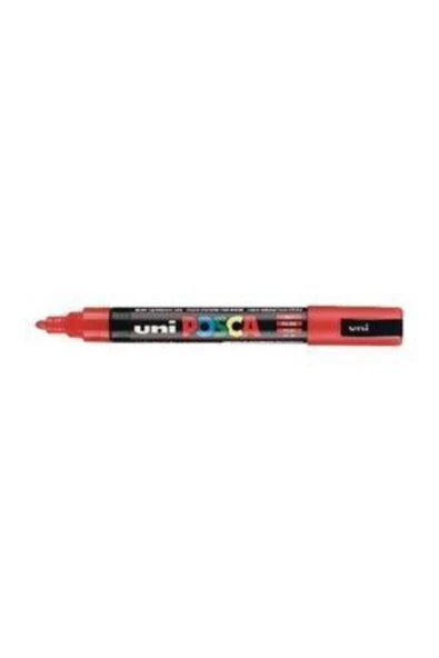 Uni Posca Posca Pc-5m Boyama Markörü 1.8-2.5 Mm Kırmızı ürün görseli 1